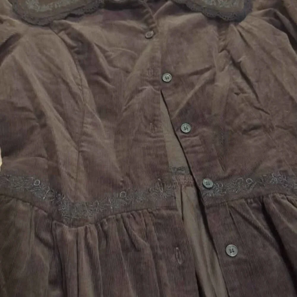 Disturbia floral embroidered cord v waist mini dress size 8 new - Picture 3 of 6